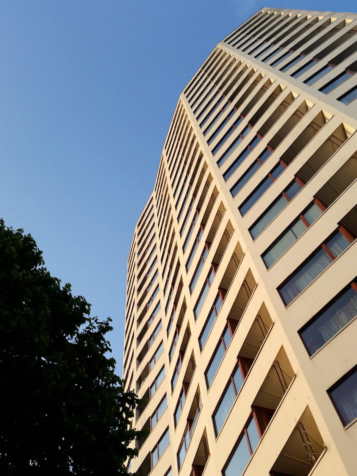 Das Aalto-Hochhaus in Bremen