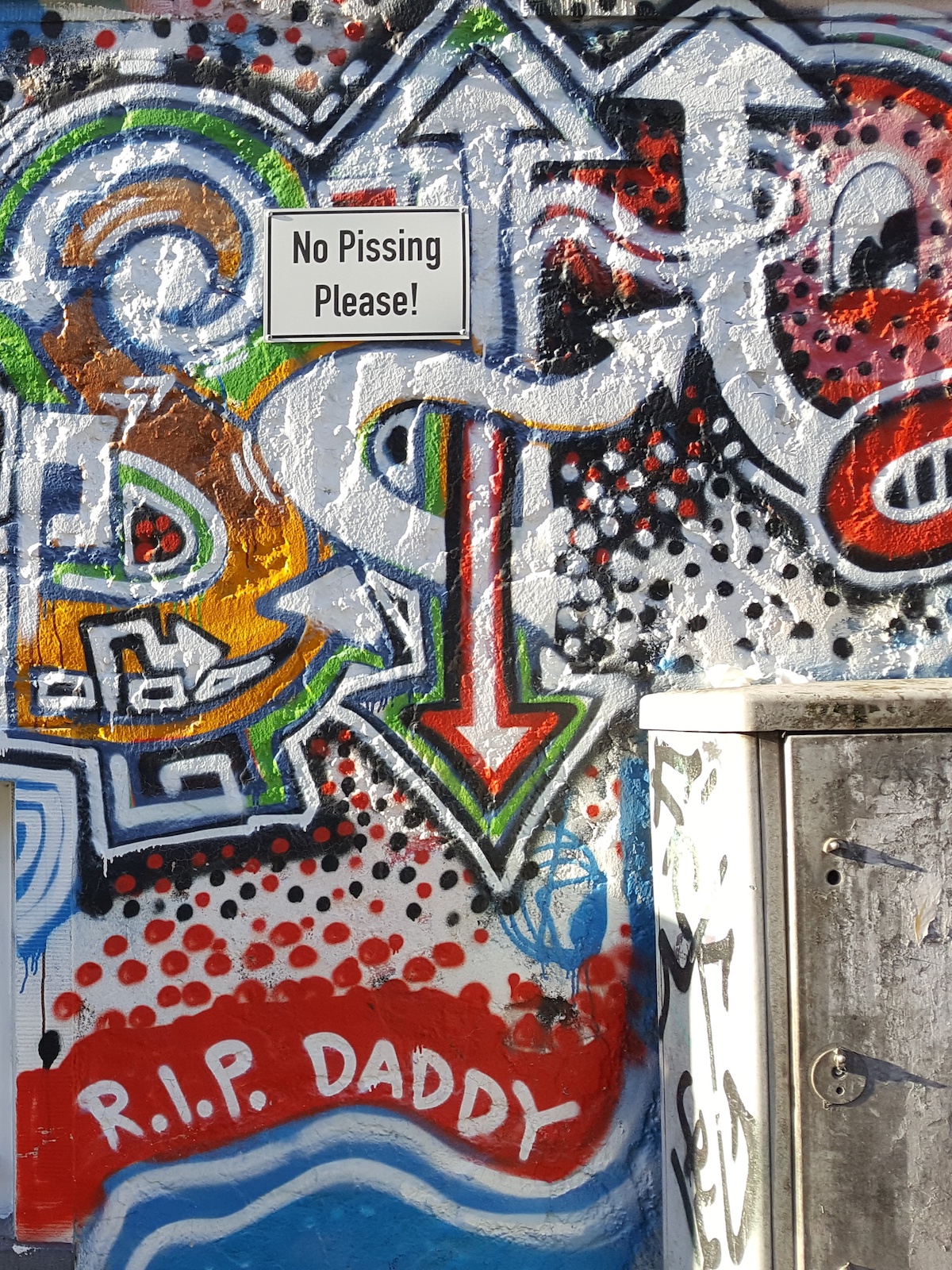 Graffiti in Bremen: R.I.P. Daddy
